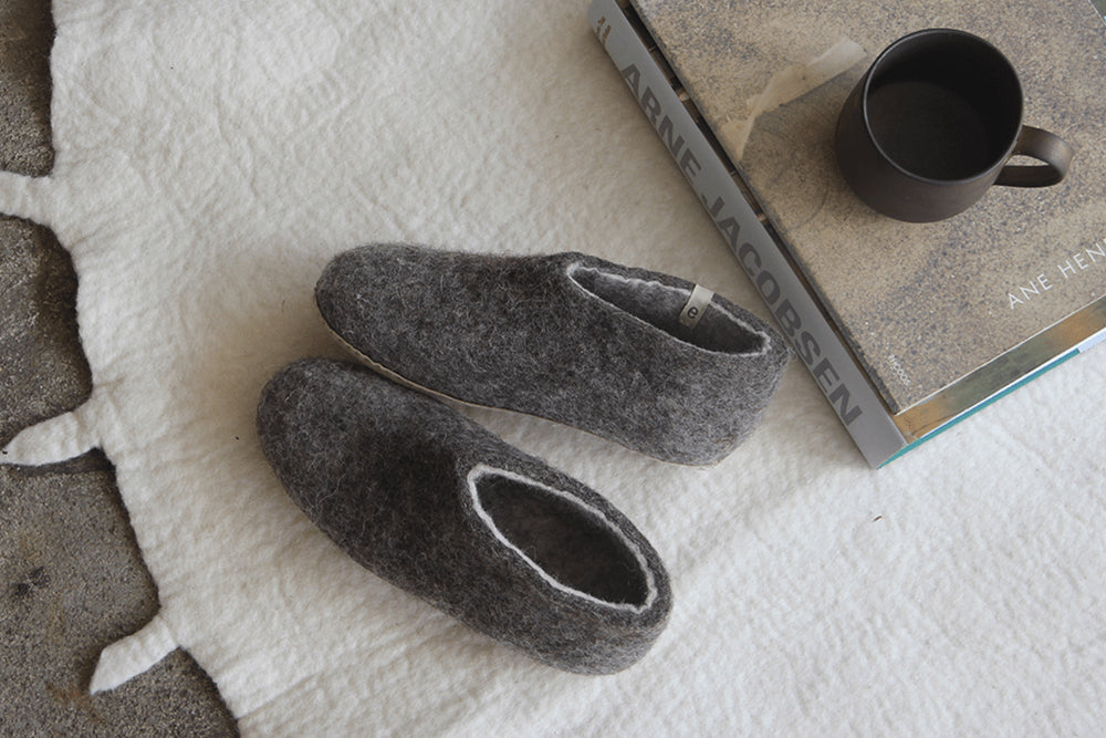 egos felted wool slippers | Nature Shop 