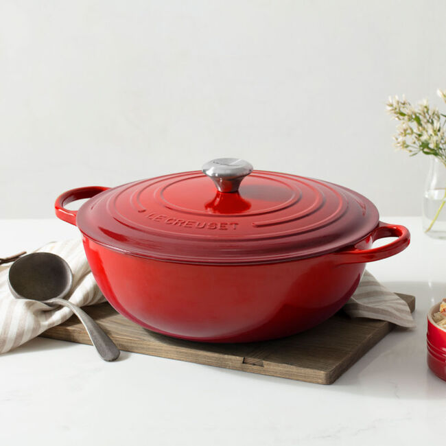 Le Creuset 6.75-Quart Signature Cast Iron Oval Dutch Oven - Rhone