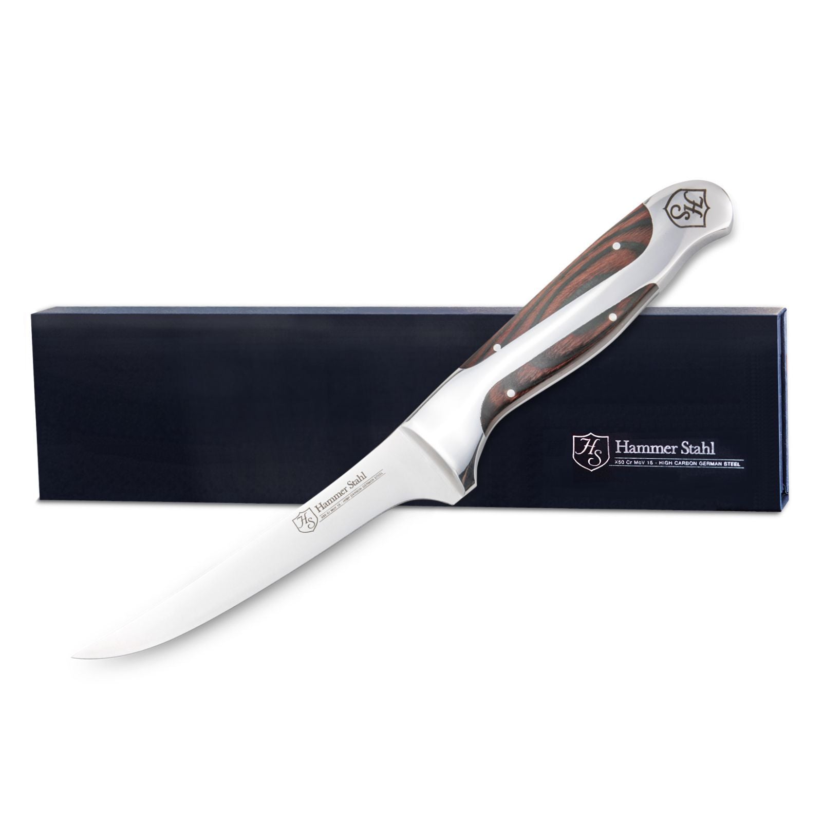 Hammer Stahl 7-Inch Fillet Knife | German Forged High Carbon Steel Fishing  Knife | Flexible Kitchen Knife For Filleting, Boning, Trimming & Slicing 