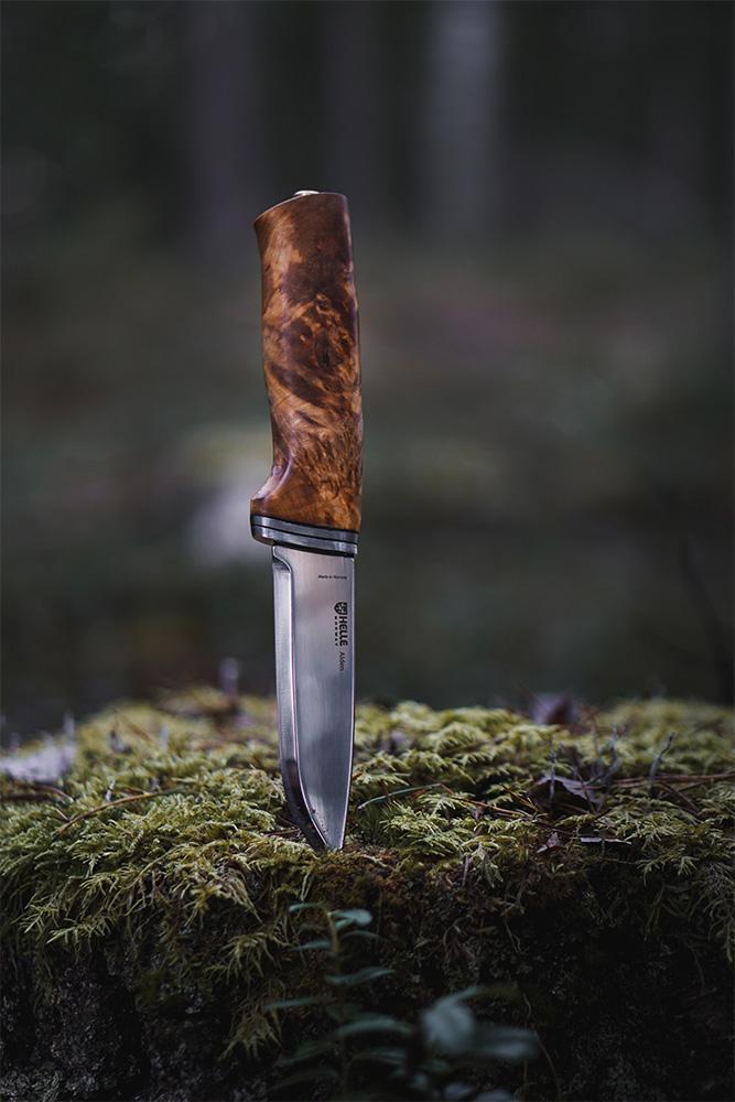 Helle Knives: Skog - 2.9 Scandi Blade - Beechwood