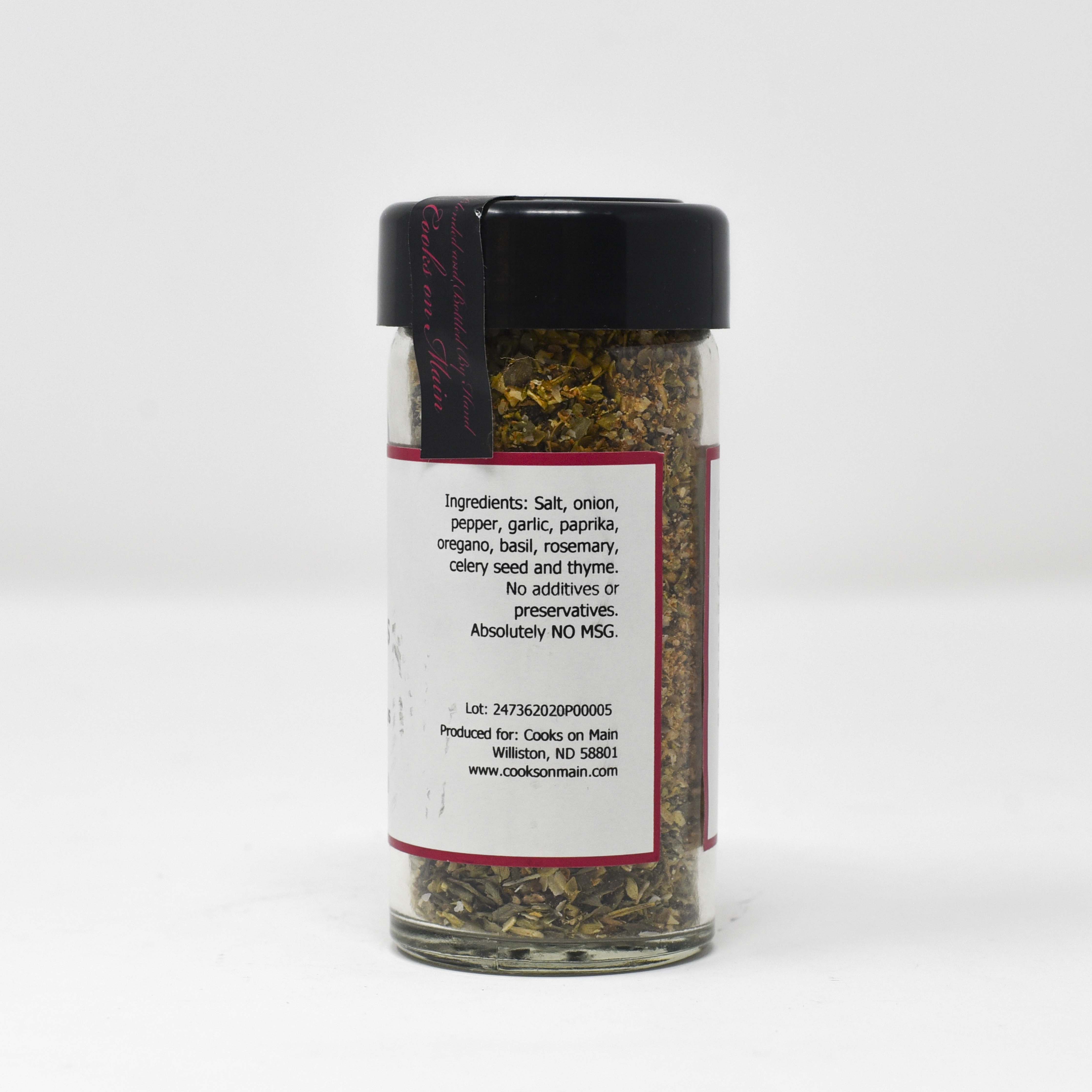 Stonemill Lemon Pepper Seasoning 2.5oz (Salt Free)