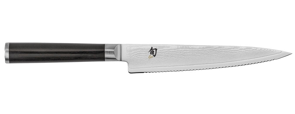 Shun Classic Serrated Utility Knife 6-in