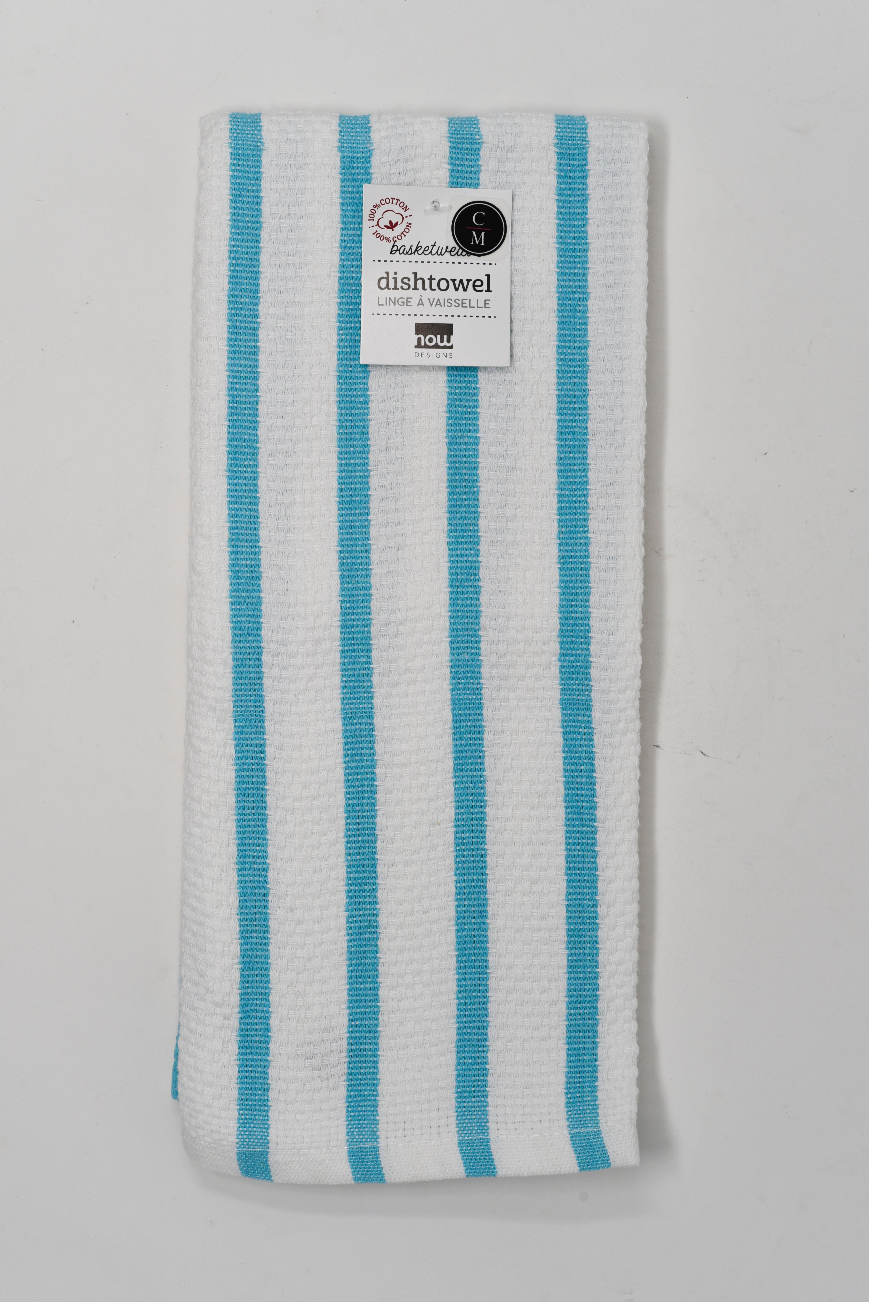 Brookyn Stripe Kitchen Towel 18x28 inch Teal,100% Cotton, Quick Dry, Tea  Towels, Bar Towels, Highly Absorbent, Cleaning Towels, Kitchen Tea Towels