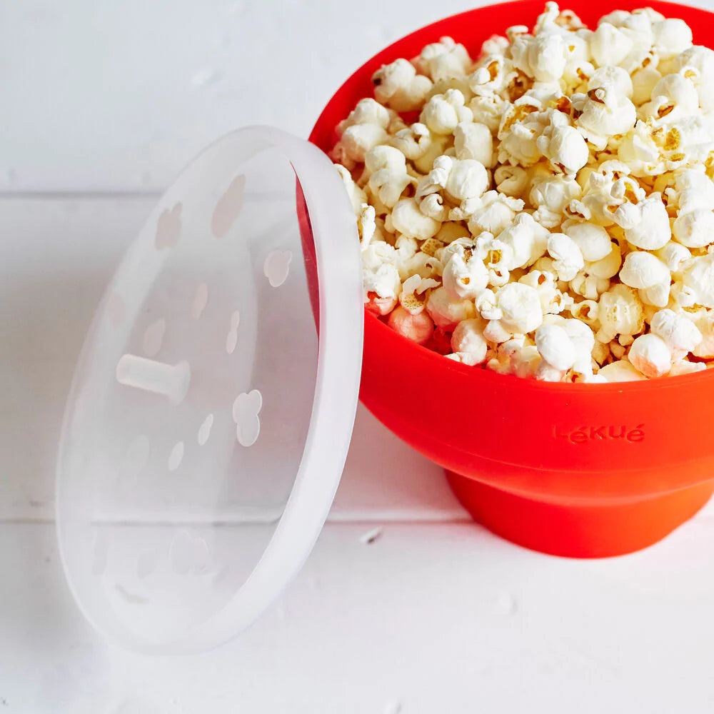 Olivelle Popcorn - Silicone Microwave Popper (Ocean)