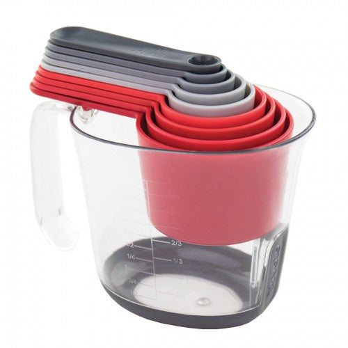 Dexas 2-Cup Collapsible Measuring Cup, Red  Measuring cups, Kitchen  measuring tools, Kitchen interior design decor