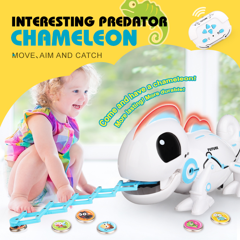 remote control chameleon toy