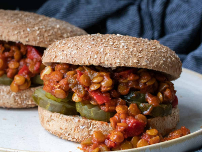 appletons market power veggie bites vegan sloppy joes lentils recipe easy lunch 