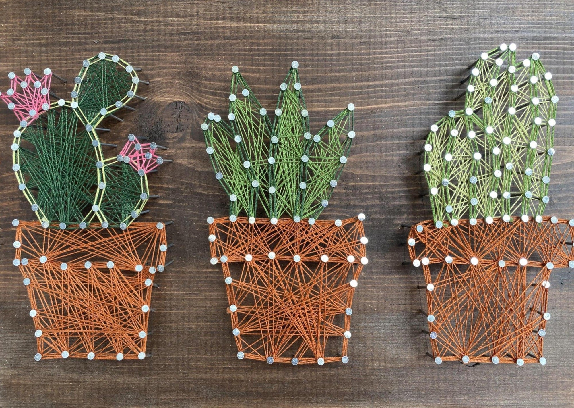 Nail + String Art  Choose Your State - DIY BAR