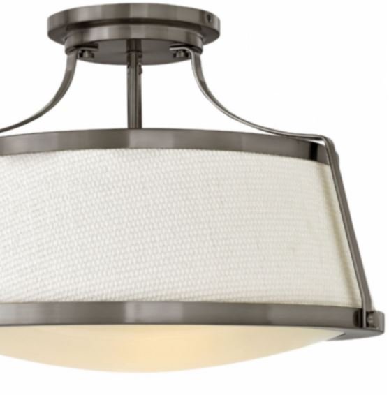 Charlotte 20-Inch Semi-Flush Mount  Hinkley Lighting - Montreal Lighting &  Hardware