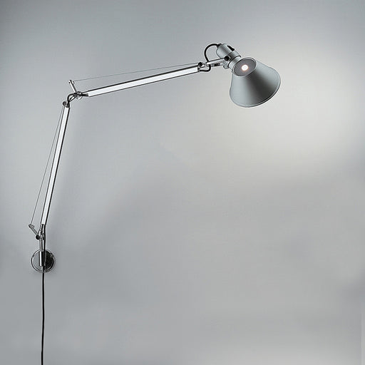 Artemide Tolomeo Mini LED Wall Light w/ S Bracket, TOL1124, Artemide