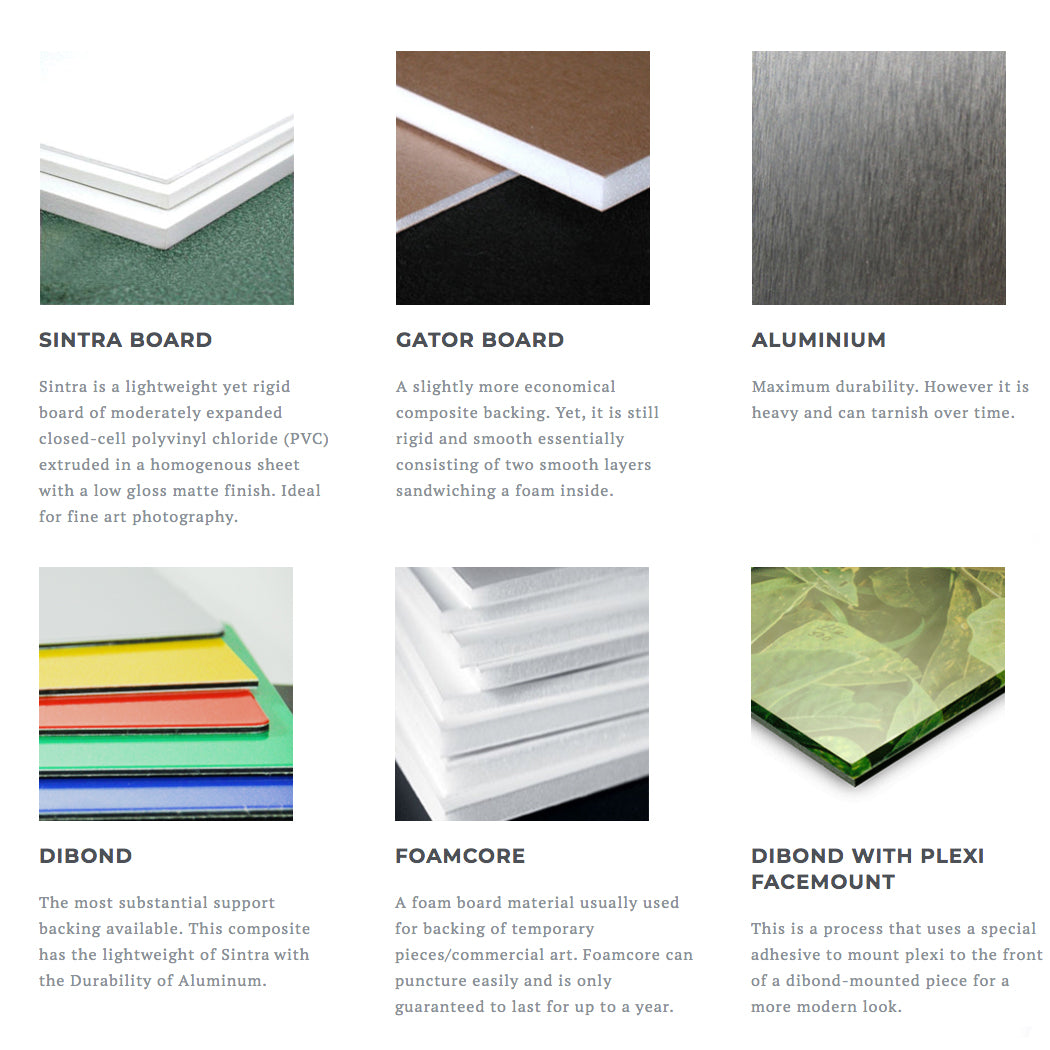 Backing Material: Aluminium,Polyvinyl Chloride Color: Multi Color