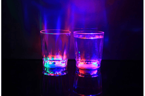 led shot glasses