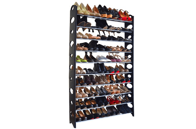 50 pair shoe rack