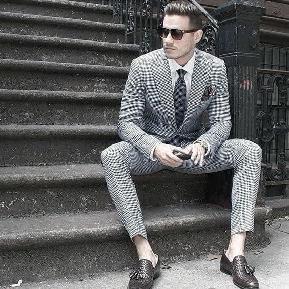 How To Pair Brown & Grey | Matching Brown & Grey With Suits, Shoes & A –  The Dark Knot