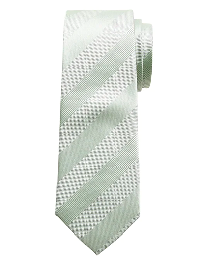 Mint Green Striped Tie