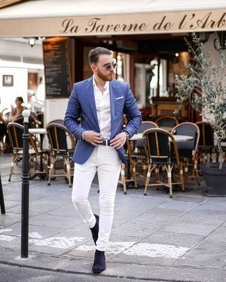 Blue sales casual blazer