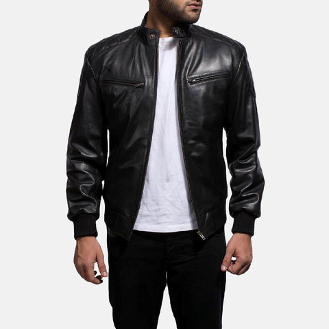 leather jacket semi formal