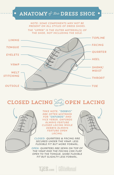 Dress Shoes Infographic