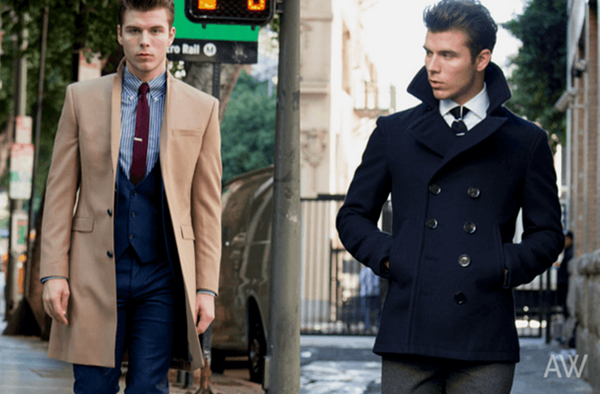 Men's Winter Layering Wool Coats