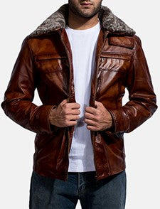 Men's Winter Clothing Leather Jackets