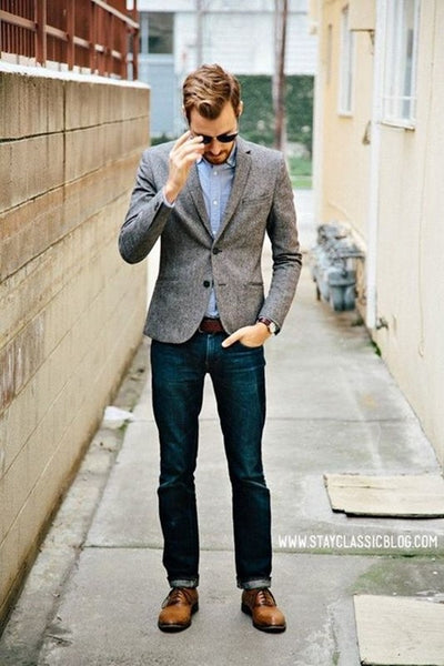 Men's LifeStyle Blog  Business casual men, Mens business casual jeans, Business  casual jeans