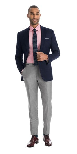 Navy blazer, light khaki pants. What color shirt, tie and shoes would look  good? - Quora