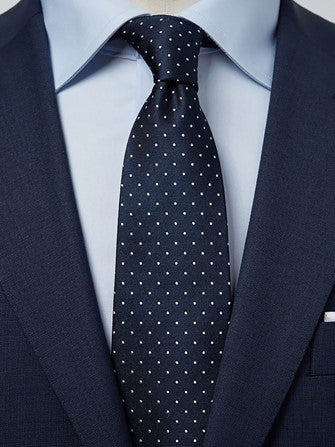 Navy Tie Guide  How & When To Wear A Navy Tie – The Dark Knot