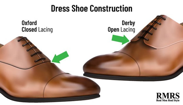 Oxford vs Derby Dress Shoes