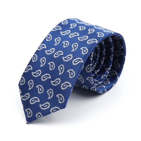 Printed Paisley Polyester Tie 