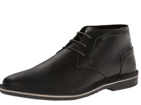 Steve Madden's Harken Chukka Boot in Black 