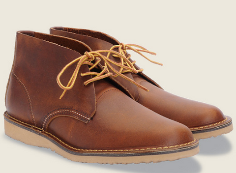 Red Wing's Weekender Chukka Boot in Copper