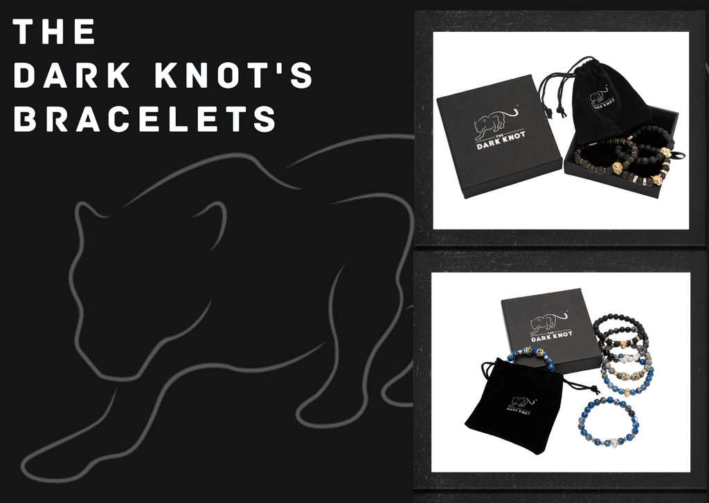 Men's Leather & Beaded Bracelets  from The Dark Knot