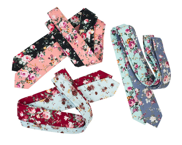 Floral Cotton Ties