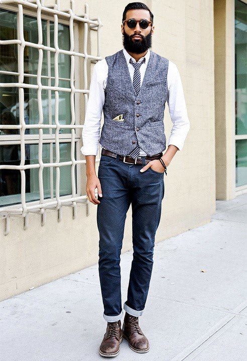 Waistcoat Smart Casual Style 