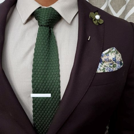 Olive Green Wedding Tie