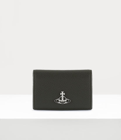 black slim wallet by vivienne westwood