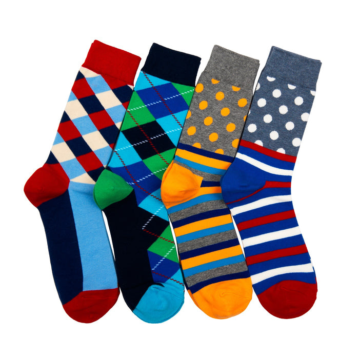 Men S Fashionable Colorful Socks