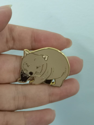 Wombat Lapel Pin