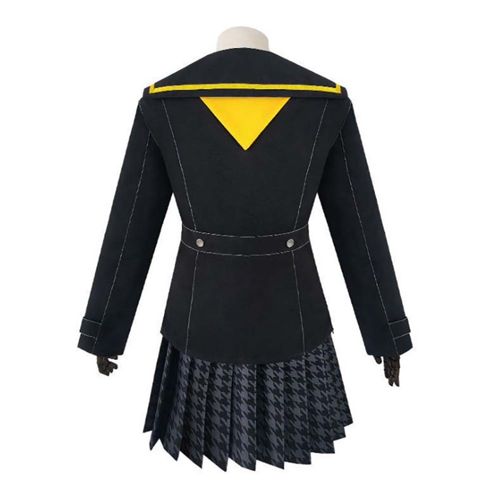 Game Persona 4 Kujikawa Rise Girl School Uniform Dress Halloween Cospl