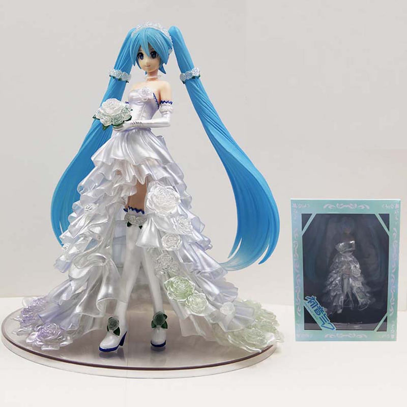 hatsune miku wedding dress figure