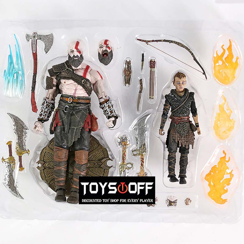 neca god of war kratos and atreus