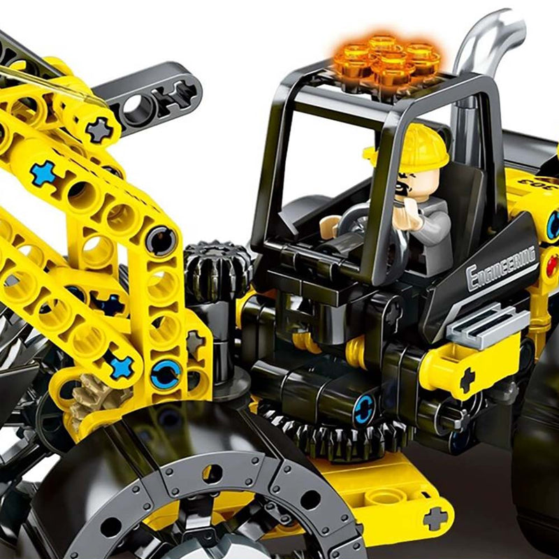 City Engineering Multifunctional Vehicle Model Building Blocks Construction Kids Toy - Toysoff.com
