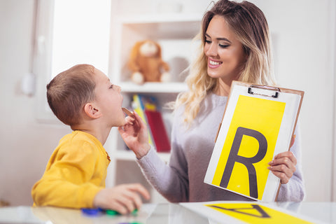 The Toobaloo and Eyelighter are educational speech and reading tools that can be used in the classroom, at home, or in speech therapy sessions.