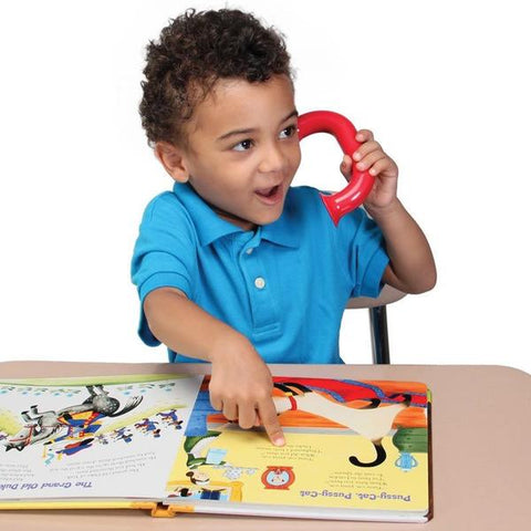 The Toobaloo Whisper Phone is one of the learning tools for speech and dyslexia. 