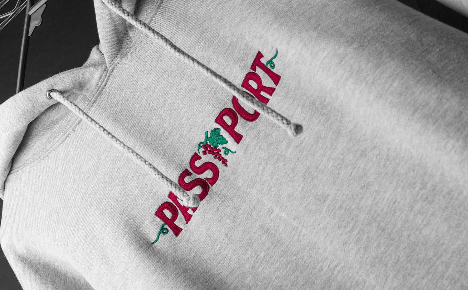 PassPort Clothing Life of Leisure Hoodie in Grey