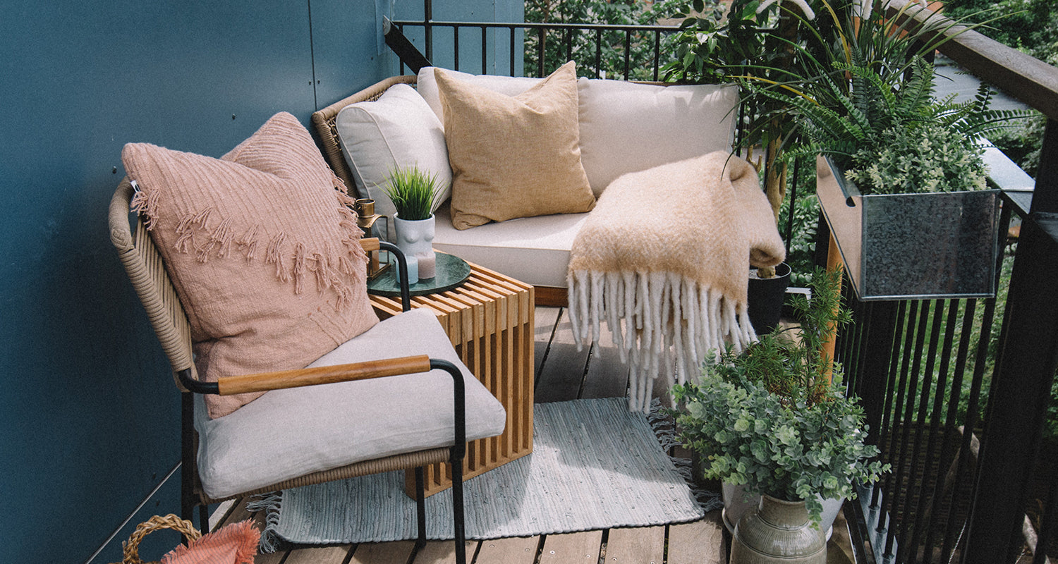 Bohemian Mood with lounge and textiles