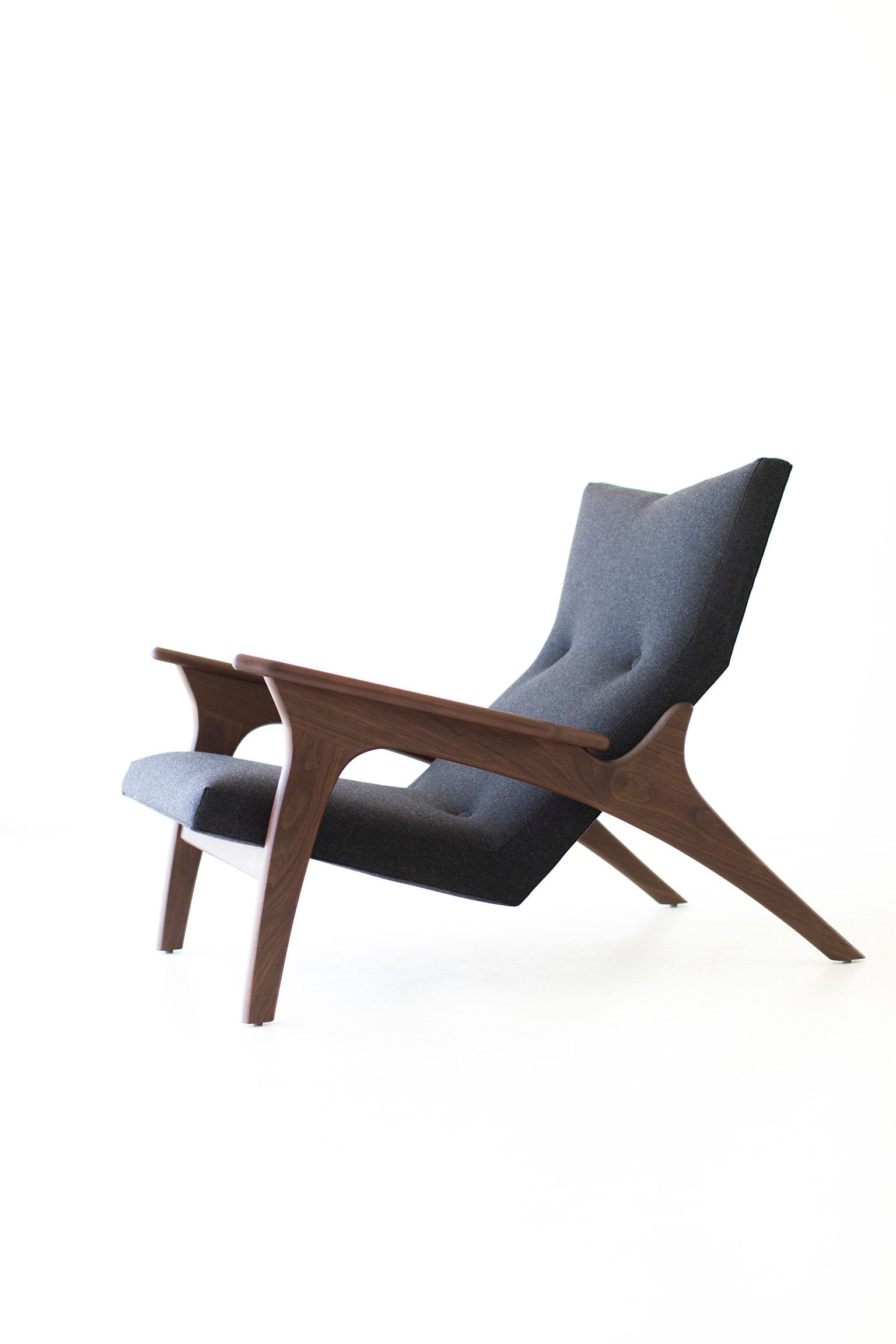 modern lounge chair  1521  the frank  craft associates