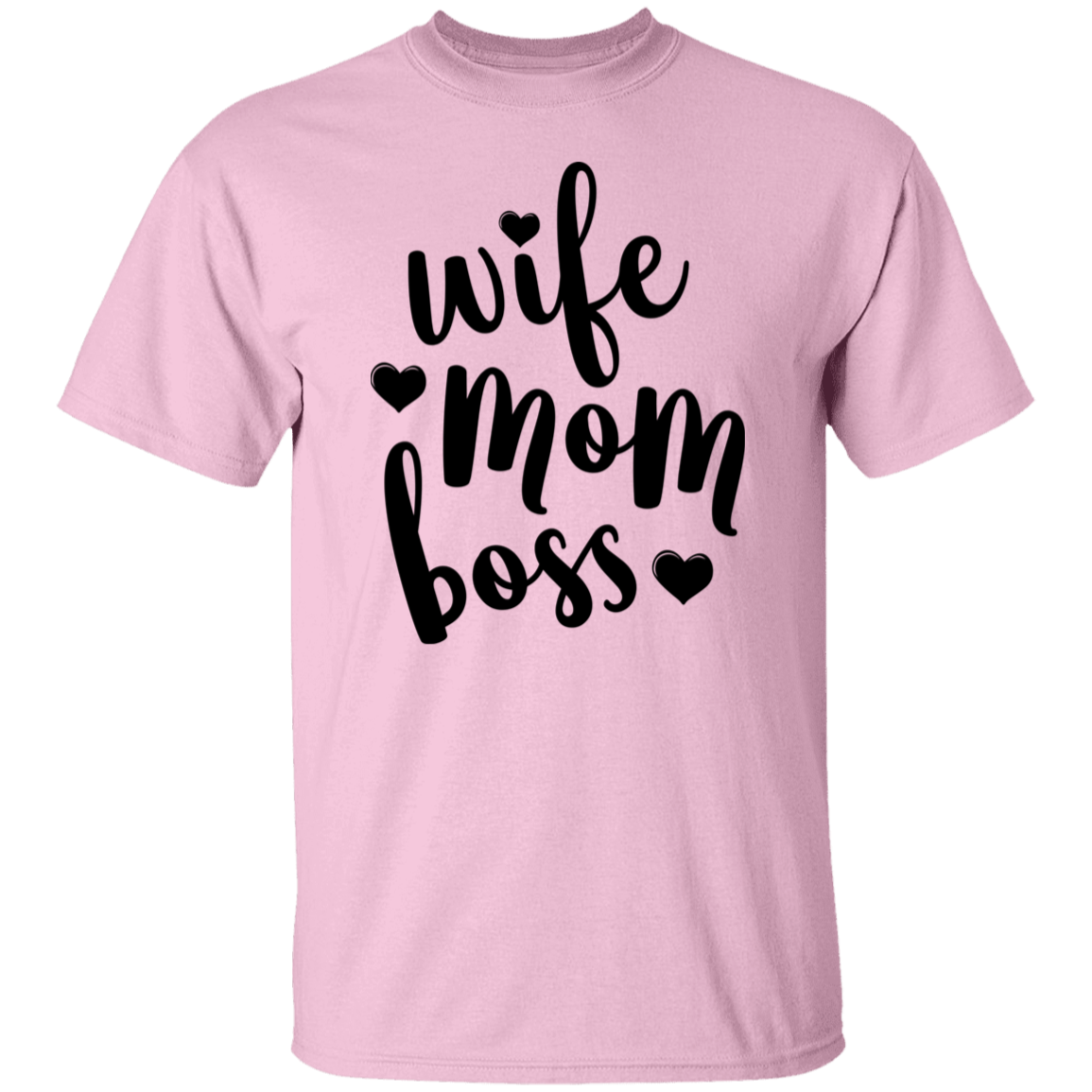 wife mom boss tshirt