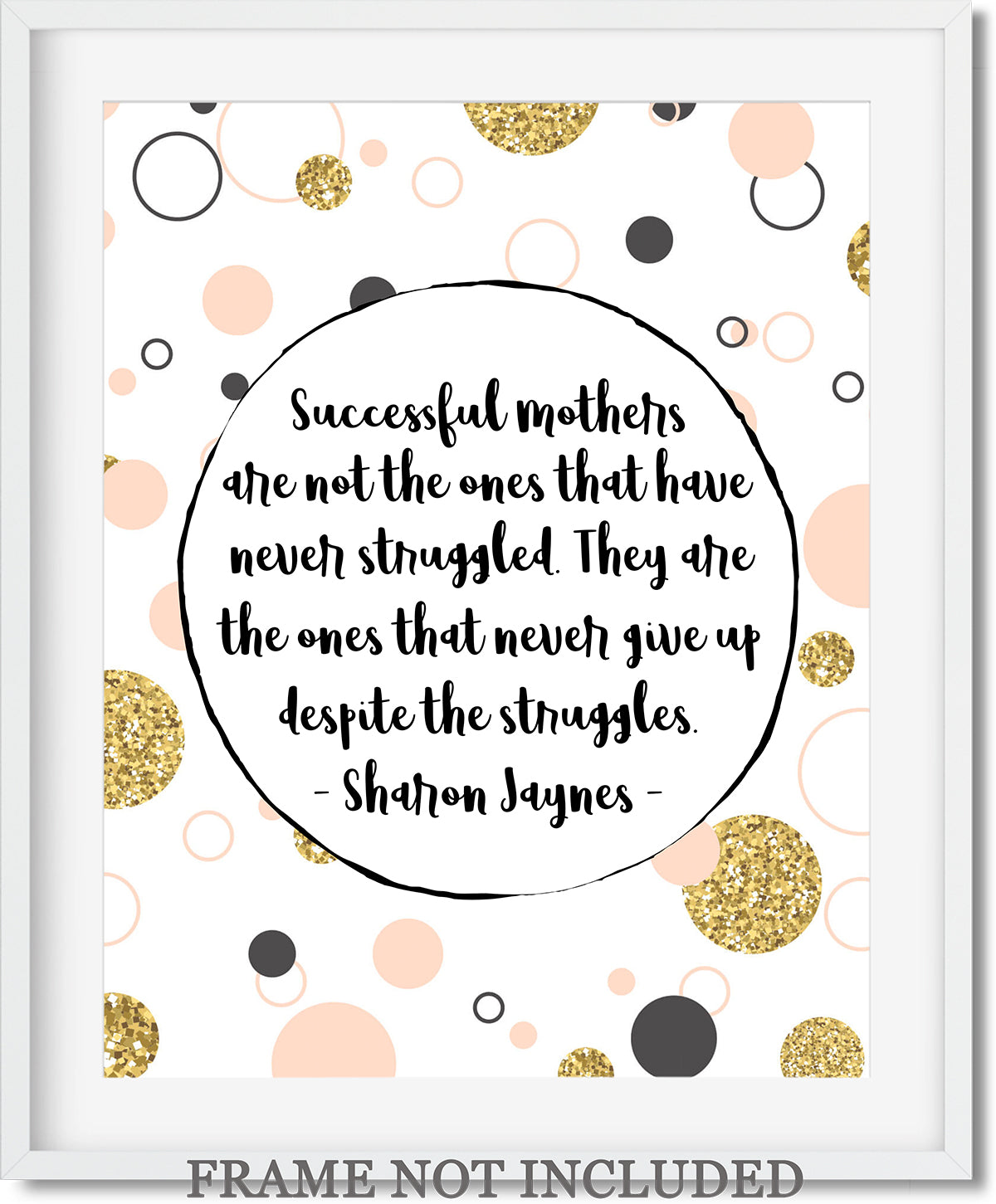 Download Successful Mothers Quote Wall Art Decor Print 11x14 Unframed Print F Govivo