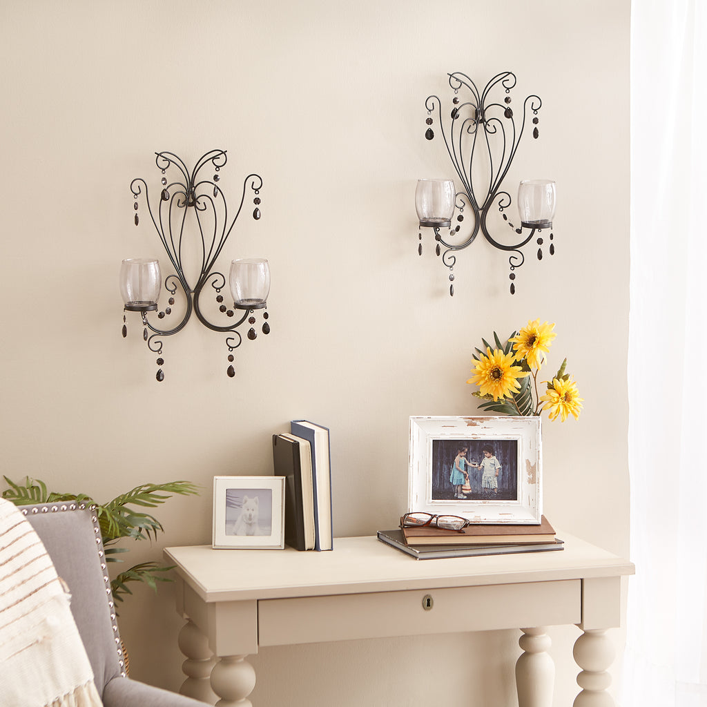 midnight elegance wall sconces